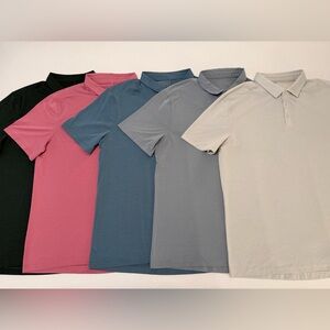 Lululemon Evolution Polo Shirts Mens XXL Set of 5